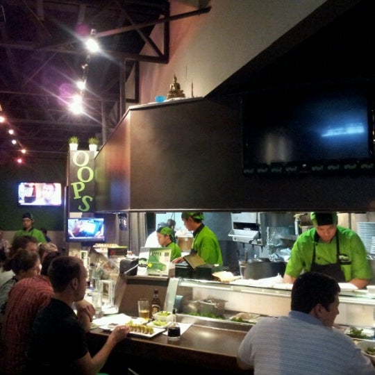 Photo taken at Oops! Sushi &amp; Sake Bar by Jason M. on 9/15/2012