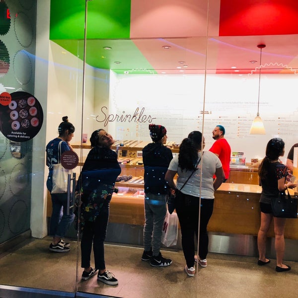 Photo taken at Sprinkles Downtown Los Angeles by Greg D. on 10/3/2018