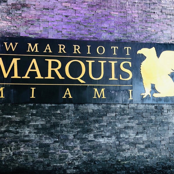 Foto tomada en JW Marriott Marquis Miami  por Greg D. el 2/4/2019