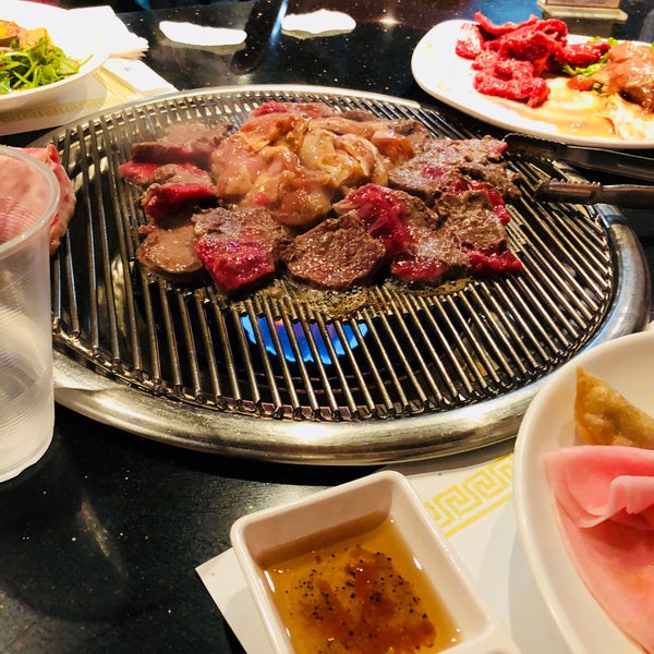Photo taken at Manna Korean BBQ by Greg D. on 4/19/2018
