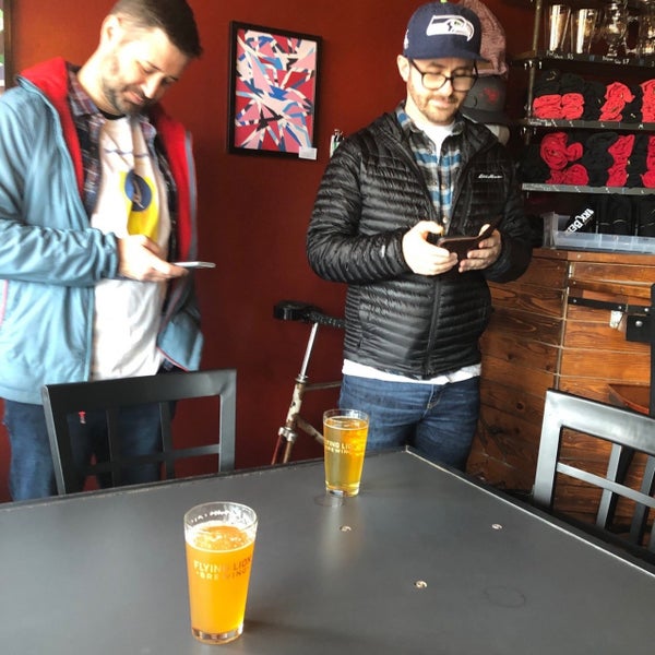 Photo taken at Flying Lion Brewing by Matt L. on 1/4/2020