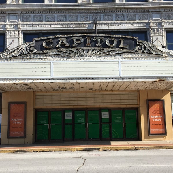 The Capitol Theater Concert Hall in Downtown Davenport