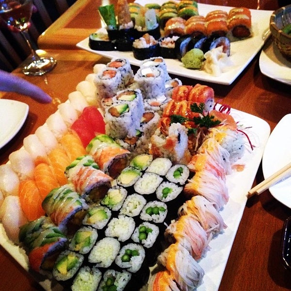 Photo taken at No.1 Sushi by dena r. on 4/25/2014