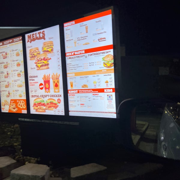 Burger King Fast Food Restaurant in Fayetteville