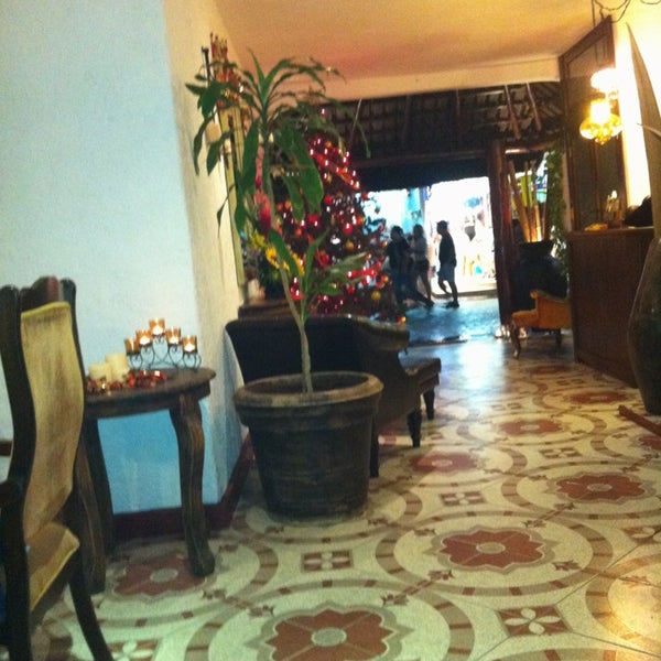 Снимок сделан в Posada Mariposa Boutique Hotel пользователем Luz Maria 12/30/2012