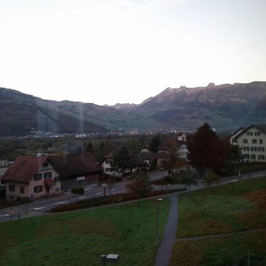 Photo taken at University of Liechtenstein by Pascal F. on 10/19/2012