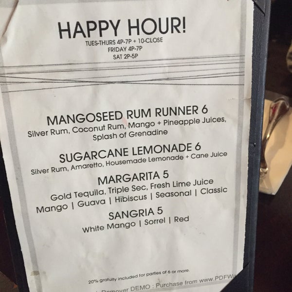 Foto tomada en MangoSeed Restaurant  por Lavon el 4/21/2018