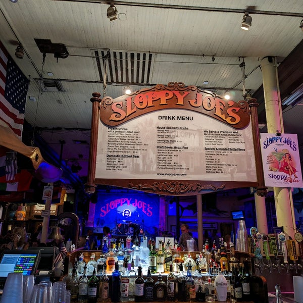 Photo taken at Sloppy Joe&#39;s Bar by Josh L. on 5/26/2022