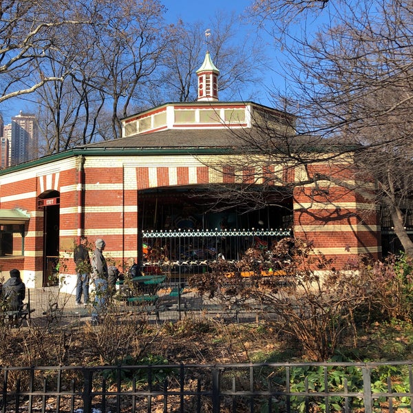 Photo taken at Central Park Carousel by Davo on 12/22/2019