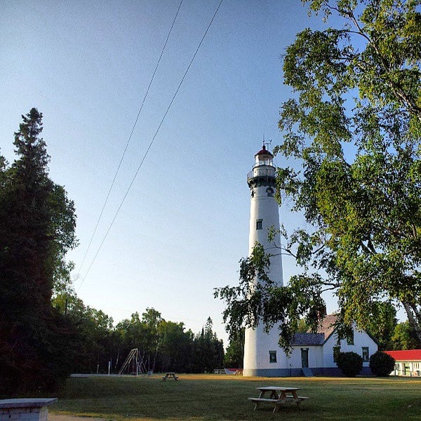 Photo taken at New Presque Isle Lighthouse by Mike R. on 7/15/2013