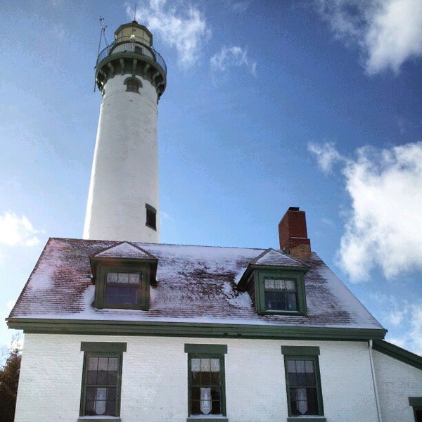 Photo taken at New Presque Isle Lighthouse by Mike R. on 2/6/2013