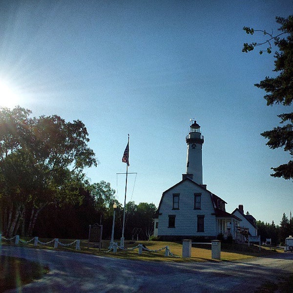 Photo taken at New Presque Isle Lighthouse by Mike R. on 7/15/2013