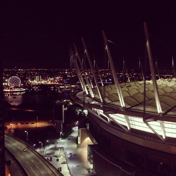 Photo taken at BC Place by Ando on 4/14/2013