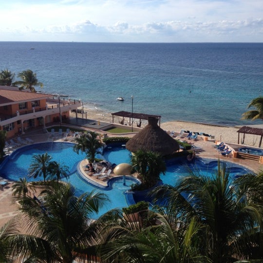 Photo taken at El Cozumeleño Beach Resort by Victor on 11/7/2012