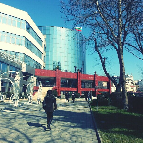 Photo taken at Burgas Free University by Georgi P. on 3/11/2013
