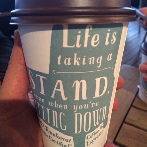 Photo taken at Caribou Coffee by Erbay on 2/20/2015