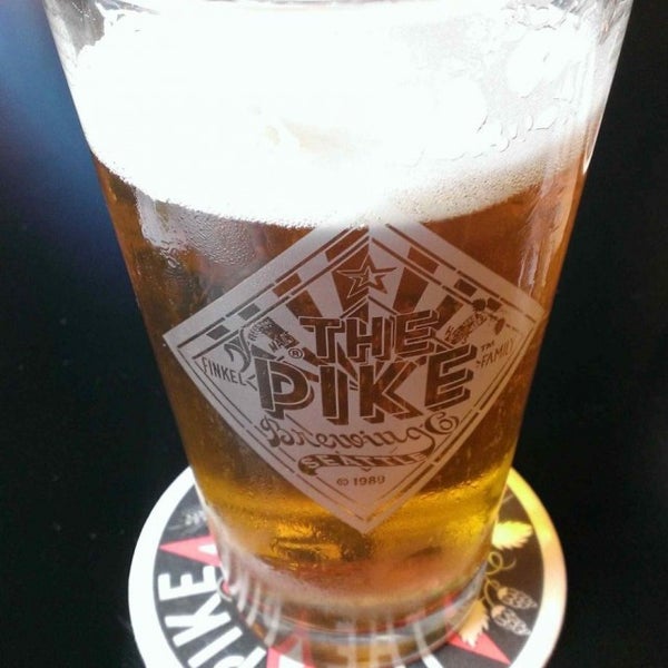 Photo taken at Pike Brewing Company by Justin D. on 7/18/2013