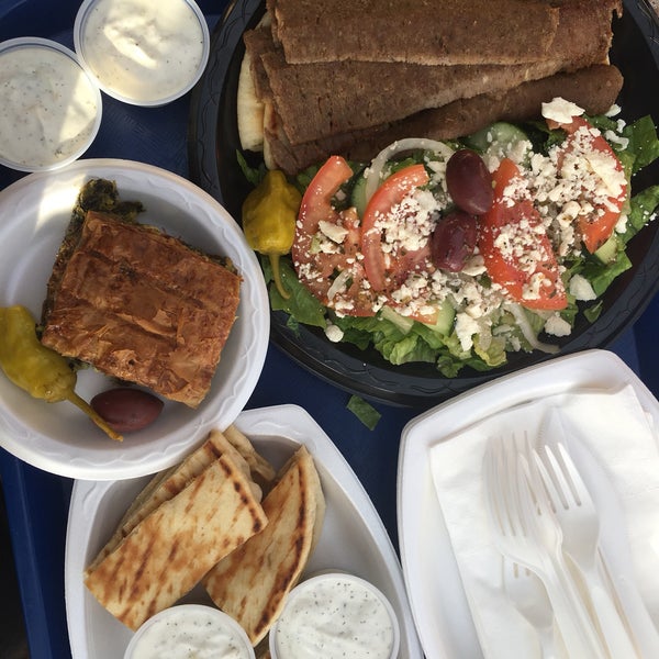 Photo taken at Greek Island Cafe by Claudia on 5/25/2017