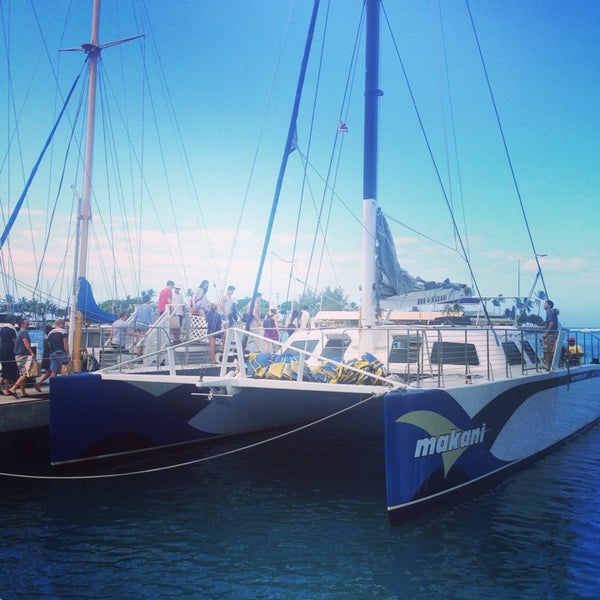 5/17/2014 tarihinde Angela O.ziyaretçi tarafından Makani Catamaran'de çekilen fotoğraf