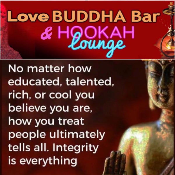 Снимок сделан в Love-BUDDHA-Bar.com &amp; HOOKAH Lounge пользователем Hughes L. 1/8/2024