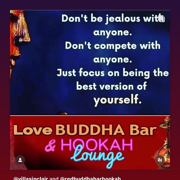 Foto tomada en Love-BUDDHA-Bar.com &amp; HOOKAH Lounge  por Hughes L. el 11/29/2023