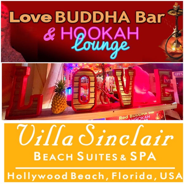 Foto tirada no(a) Love-BUDDHA-Bar.com &amp; HOOKAH Lounge por Hughes L. em 8/21/2023