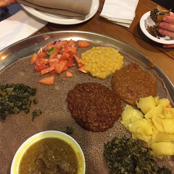 Photo taken at Zenebech Injera by Anh on 5/23/2015