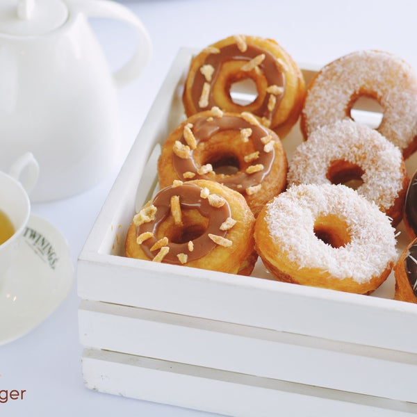 Available only at Le Boulanger. 1 cronut for THB 33, 4 cronuts for THB 100 (Happy hour discounts do not apply to this)