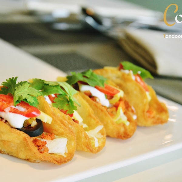 Have you tried our fusion ‘Tandoori Chicken Taco’? Available only at the Coco’s Café.
