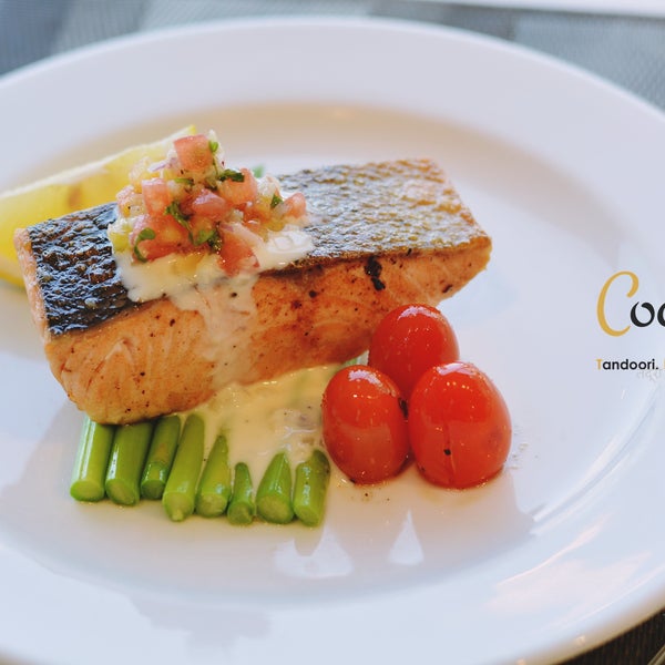 I’m on a seafood diet. I see food, I eat it!  Our salmon steak is a must try when you visit The Coco’s Café