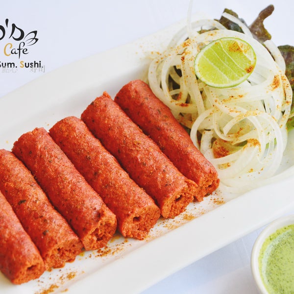 Why have abs when you can have #kebabs? Our #delicious Mutton Seekh Kebab, only at the #Coco’s Café!