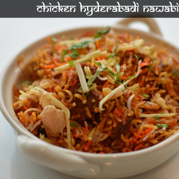 Let's try our recommend dish " Chicken Hyderabadi Nawabi Biryani " at Coco's Cafe !!