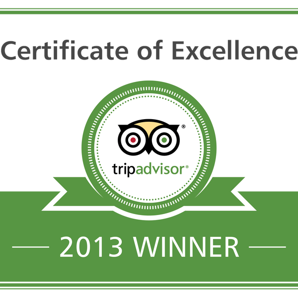 Hilton Alexandria Green Plaza was gladly recognized as a winner of "2013 Certificate of Excellence" for consistently earning high ratings from TripAdvisor travelers.
