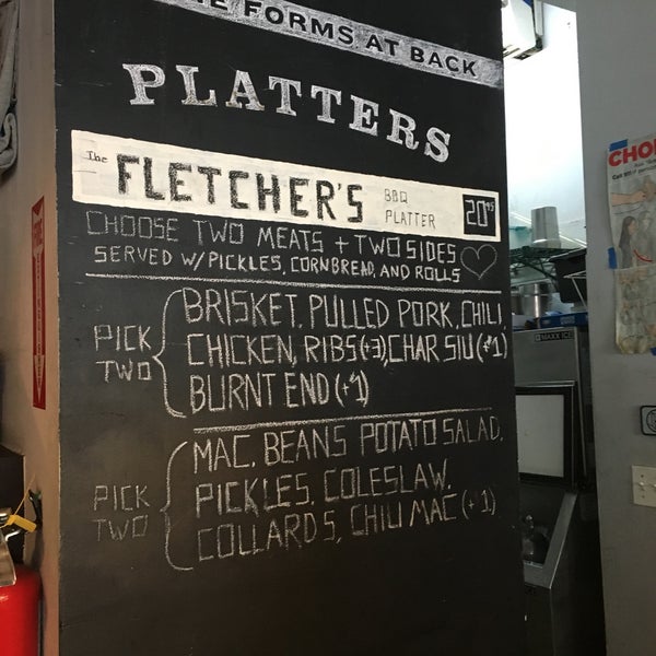 Photo taken at Fletcher&#39;s Brooklyn Barbecue by Xime L. on 5/20/2017