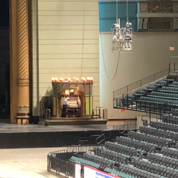 Photo taken at Boardwalk Hall by Ray L. on 8/12/2019