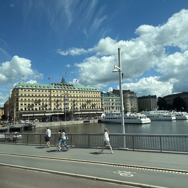 Photo taken at Grand Hôtel Stockholm by Ray L. on 7/4/2023