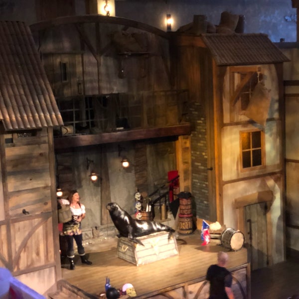 Photo taken at Pirates Voyage Dinner &amp; Show by Jeremy H. on 8/9/2018