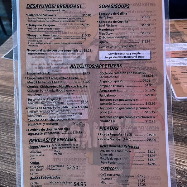 Fonda Colombian Restaurant