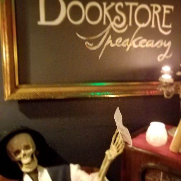 Photo taken at The Bookstore Speakeasy by Chris P. on 10/23/2018