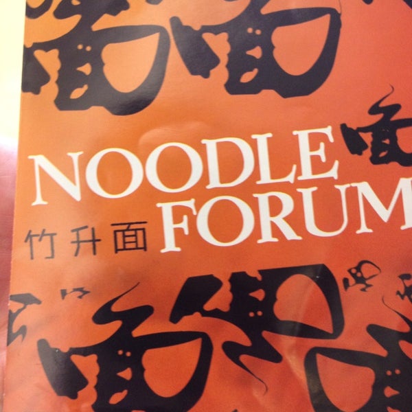 Foto diambil di Noodle Forum oleh Мануэль В. pada 11/9/2013