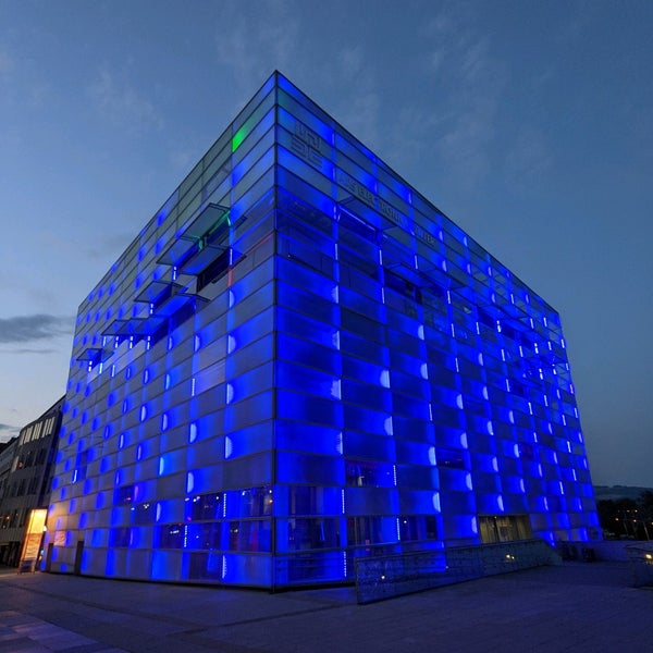 Photo taken at Ars Electronica Center by Vlad D. on 7/20/2021