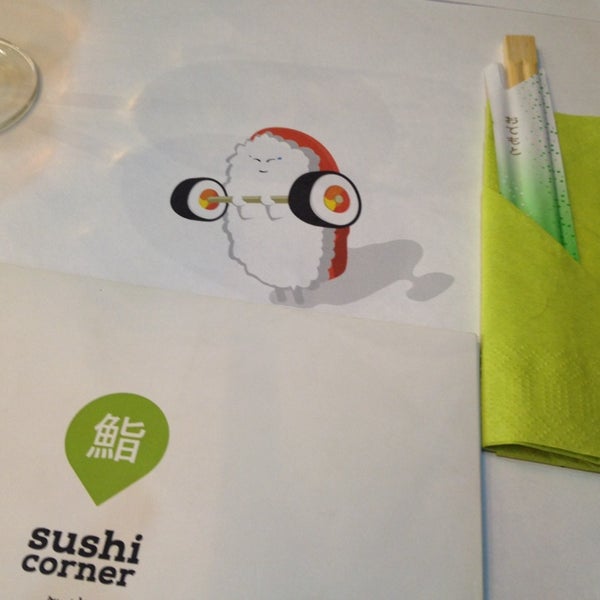 Снимок сделан в Sushi Corner пользователем Mariia 3/9/2014