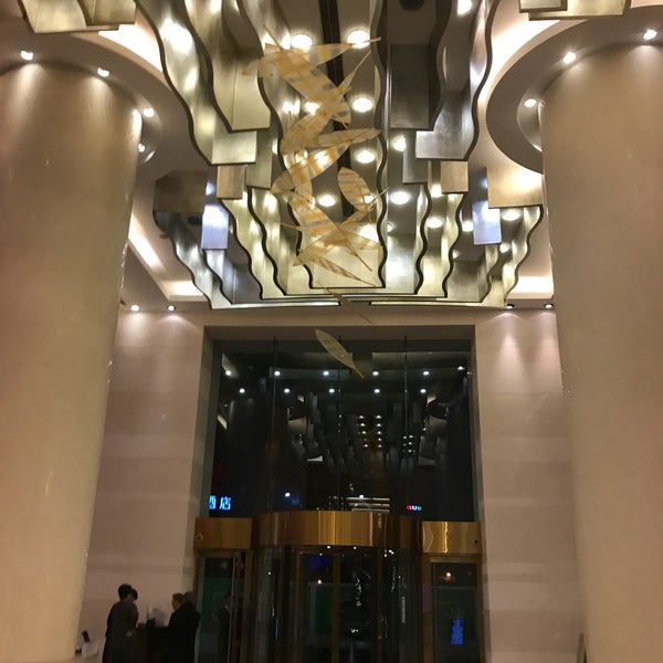 Photo taken at The Eton Hotel Shanghai (裕景大饭店) by RAZ on 3/27/2017
