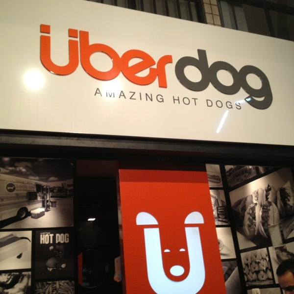 Photo taken at Überdog - Amazing Hot Dogs by Miguel on 5/23/2013