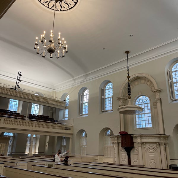 Photo taken at Old South Meeting House by Max A. on 10/26/2021