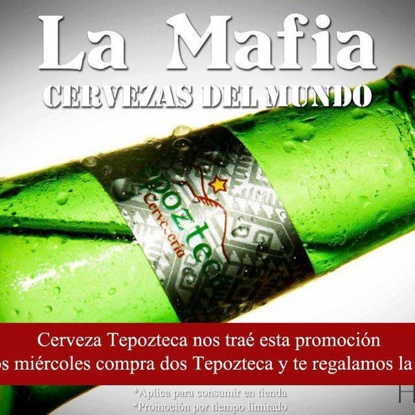 Das Foto wurde bei La Mafia Cervezas Del Mundo von La Mafia C. am 1/23/2013 aufgenommen