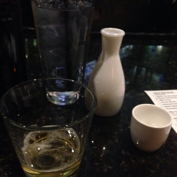 Photo taken at Pearl Sushi Lounge &amp; Bomber Bar by Kara on 4/16/2014