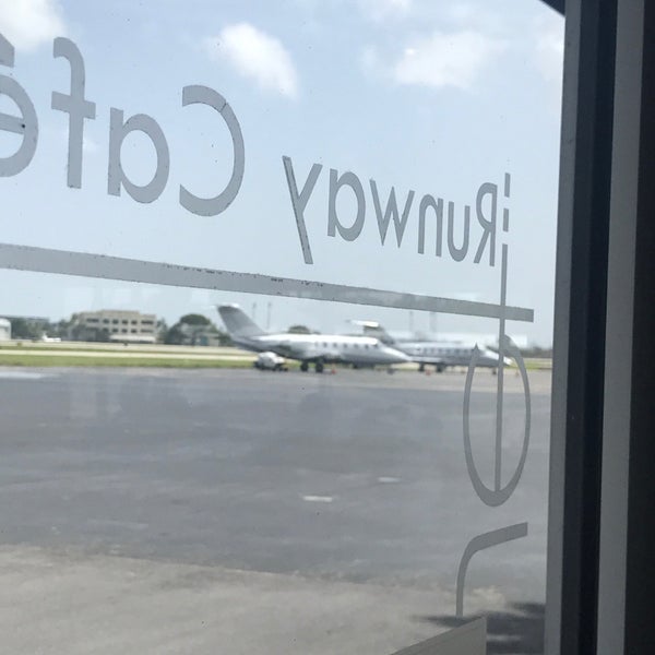 The view of the private planes