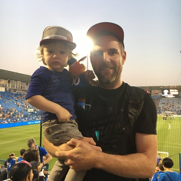 Photo taken at Stade Saputo by Guillaume on 9/16/2017