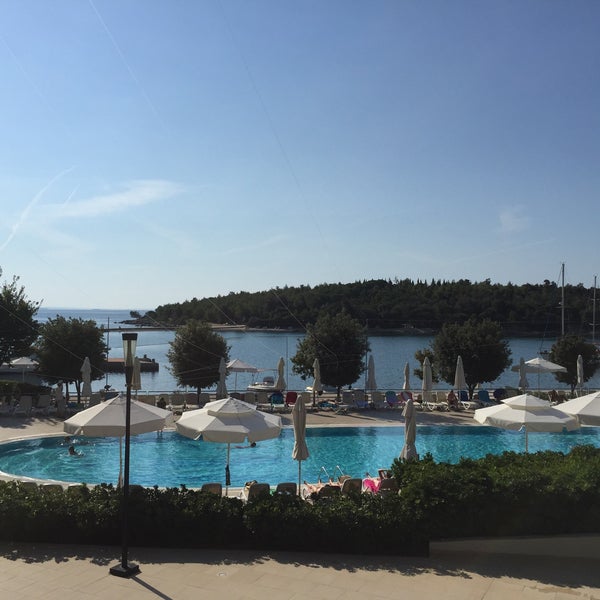 Photo taken at Island Hotel Istra by S on 8/31/2015